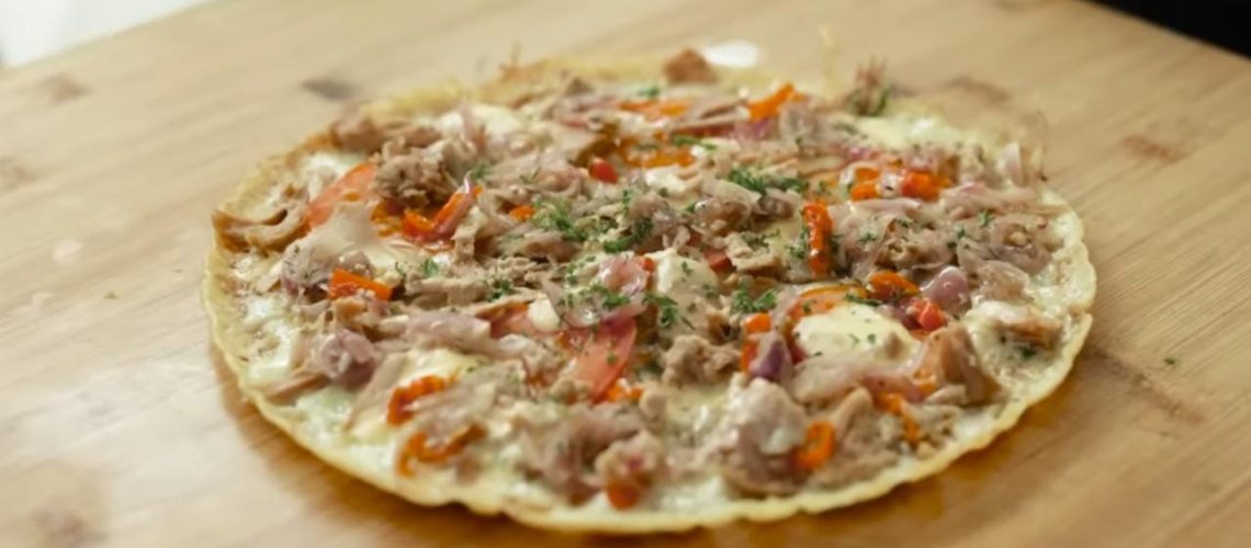 Membuat resep pizza