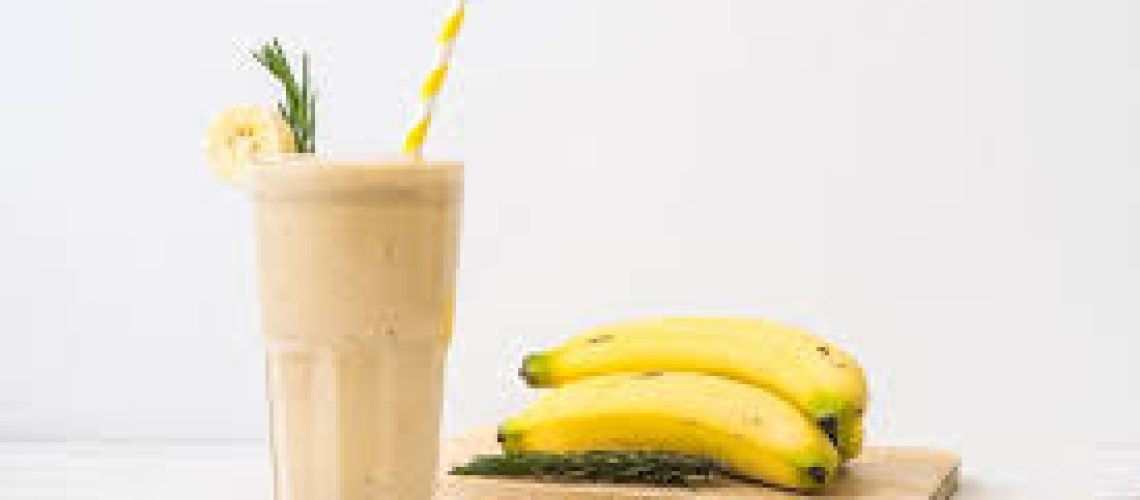 resep banana milkshake